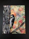 " Foraging in the Autumn Woodland Tapestry" # 1